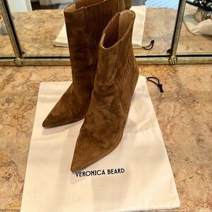 Veronica Beard Brown Heeled Boots